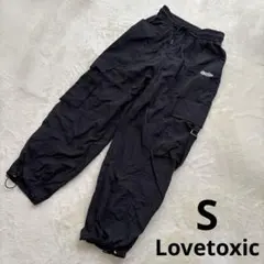 Lovetoxic ラブトキ カーゴパンツ ブラック 140 Sサイズ