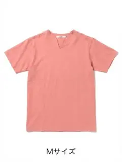 【美品】BEAMS ビームス 切りっぱなし Vネック Tシャツ Mのサムネイル