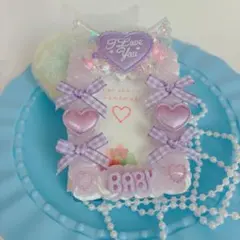 ホイップデコ✨キーホルダー付きトレカケース　014