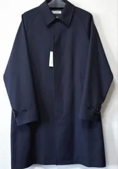 BEAUTY&YOUTHヘビー サージ バルカラー コート ネイビー【Mサイズ】