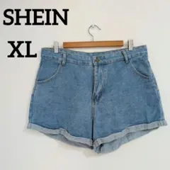 送料込❤SHEIN【XL】シーイン デニムショートパンツ パンツ 夏