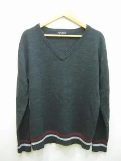 VOGUISH ダークグレー ニット L