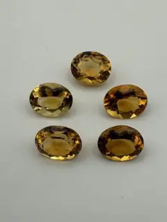 シトリン ルース 5pcs セット