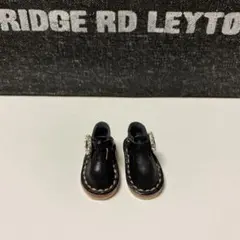 ブライスアイシードール用サボシューズビジューバックル付き黒