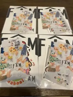 FAM ステッカー 4セット　福岡千葉愛知大阪