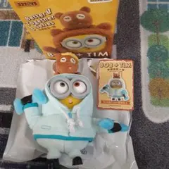 52TOYS ミニオンズ　BOB+Tim　ぬいぐるみキーホルダー