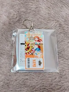 ワンピース 麦わらストア13周年記念 ホログラムアクリルキーホルダー ナミ