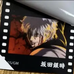 銀魂 吉原大炎上篇 入場特典7週目　フィルム風シール　坂田銀時
