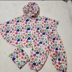 ダッドウェイ　ソルビーレインコート　90センチ　レインポンチョ