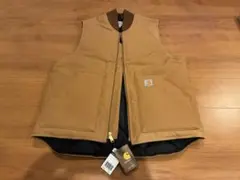 Carhartt カーハート ダックベスト ブラウン L TALLサイズ