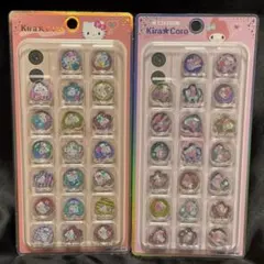 Kira Coro おはじきシール サンリオ キティ マイメロディ 2点セット