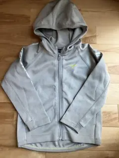 グレー フード付き スウェットパーカー　GLOBAL WORK