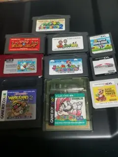 スーパーマリオ　GB・GBA・DS・3DSソフトセット
