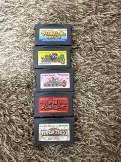 ゲームボーイアドバンス マリオシリーズ ソフト5本セット