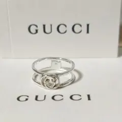 美品】GUCCI グッチ アイコン ゴースト リング GG 9号 - メルカリ