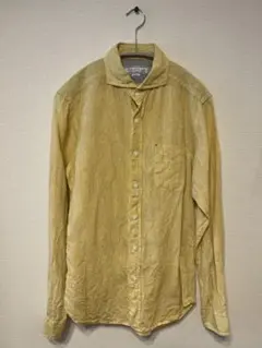 【NOLLEY'S Light】イエロー 長袖シャツ Mのサムネイル