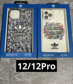 adidas iPhone 12/12 Pro ケース 2種セット