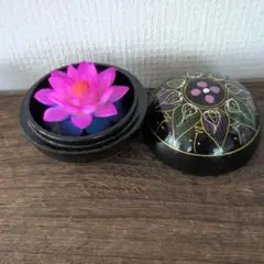 タイ　石けん　蓮の花デザイン