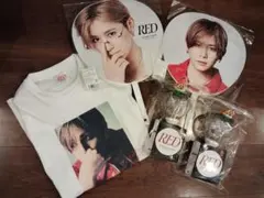 山田涼介　RED　ツアー2025 グッズ　ペンライト　うちわ　Tシャツ