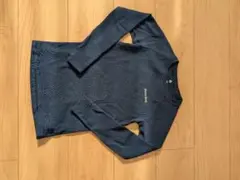 montbell（モンベル）ネイビー長袖Tシャツ　キッズ135