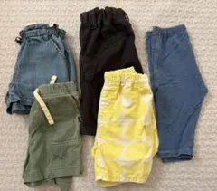 ハーフパンツ 男の子 90 まとめ売り 半ズボン プティマイン　ユニクロ