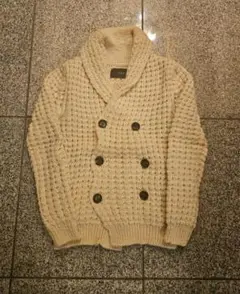 ショールカラー カーディガン