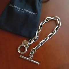 PHILIPPE AUDIBERT チェーンブレスレット シルバーのサムネイル
