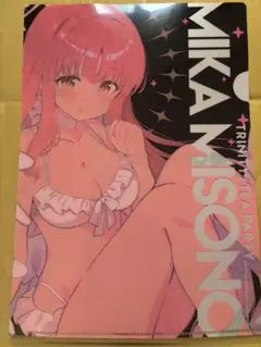 C106 QP:flapper 新刊セット付属クリアファイル単品 ブルアカ ミカ