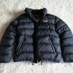 美品 ラルフローレン ポロ ダウンジャケット 90s Y2K ロゴ刺繍　濃紺