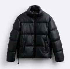 レザー ダウンジャケット