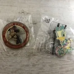 ディズニー　ピンバッジ2セット