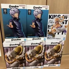 バンダイナムコ モンキー・D・ルフィ GEAR5＆五条悟 フィギュア 6点セット