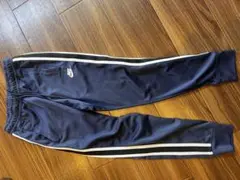 Nike ネイビー ジャージパンツ サイドストライプ