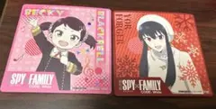 スパイファミリー SPY×FAMILY まねきねこ 紙コースター ベッキー ヨル