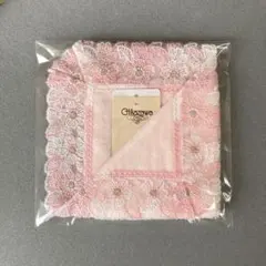 新品未使用♪近沢レース タオルハンカチ 桜便り さくら 桜 ピンク