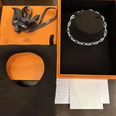 【新品未使用】HERMES シェーヌダンクル ネックレス　GM 31コマのサムネイル
