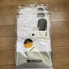 TS DESIGN Lサイズ ロングスリーブポロシャツ　 3枚セットのサムネイル