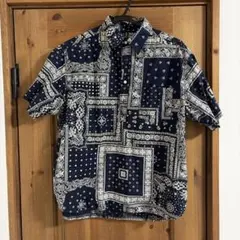 美品】Needles Cabana Shirt 半袖 開襟シャツ ブルー S - メルカリ