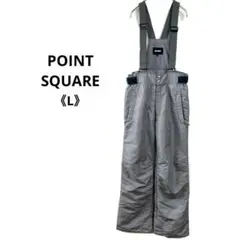 A1501 ポイントスクエア オーバーオール スノボ スキー ウェア 《L》