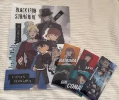 名探偵コナン　セブンイレブン　オリジナルクリアファイル　ミニクリアファイルセット