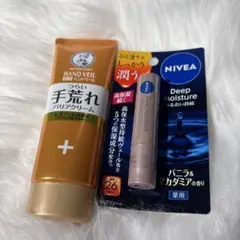 メンソレータム ハンドベール ニベア ディープモイスト(バニラ&アマカダミア)のサムネイル