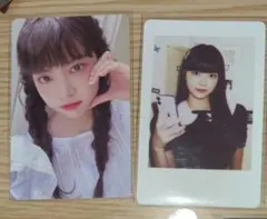 LE SSERAFIM　ウンチェ　シーグリ　両面トレカ　ポラロイド
