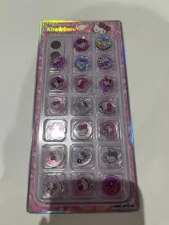 ハローキティ おはじきシール Kira Coro キラコロ