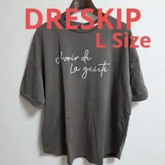 DRESKIP Tシャツ★トップス★中古★ワールド★L Sizeのサムネイル