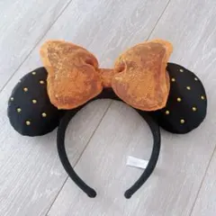 ディズニー カチューシャ ミニー ハロウィン オレンジ ディズニーリゾート