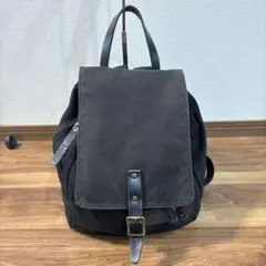 le onde ル オンド 8号キャンバス リュック レザー 本革 帆布 日本製 