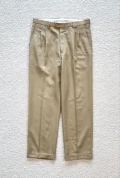 Burberry London スラックス ベージュ ツータックのサムネイル