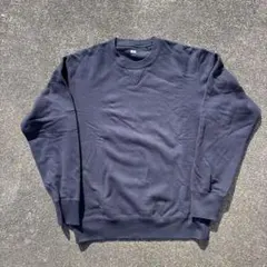 ユニクロ ネイビースウェット Lサイズ ガジェット