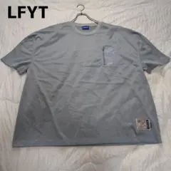 LFYT　メッシュプルオーバーシャツ　Tシャツ　ポケット　グレー