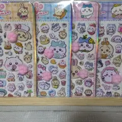 ちいかわ 肉球ぷにぷにシール4枚セット